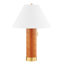 Hudson Valley Orange L3429-AGB - Norwalk Table Lamp