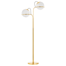 Hudson Valley Orange L3968-AGB - Hingham Floor Lamp