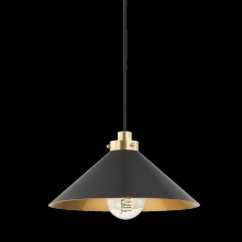 Hudson Valley Orange MDS1401-AGB/DB - 1 LIGHT PENDANT