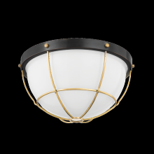 Hudson Valley Orange MDS1501-AGB/DB - 2 LIGHT FLUSH MOUNT