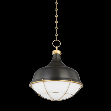 Hudson Valley Orange MDS1502-AGB/DB - 1 LIGHT PENDANT