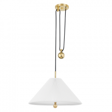 Hudson Valley Orange MDS511-AGB - 1 LIGHT PENDANT