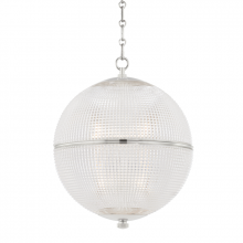 Hudson Valley Orange MDS801-PN - 1 LIGHT LARGE PENDANT