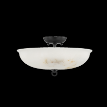 Hudson Valley Orange MDS810-DB - 3 LIGHT SEMI FLUSH