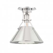 Hudson Valley Orange MDS954-PN - 1 LIGHT SEMI FLUSH