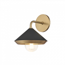 Mitzi Orange H139101-AGB/BK - Marnie Wall Sconce