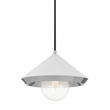 Mitzi Orange H139701L-PN/WH - 1 Light Large Pendant