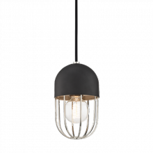 Mitzi Orange H145701-PN/BK - Haley Pendant