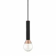 Mitzi Orange H169701-POC/BK - 1 LIGHT PENDANT