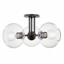 Mitzi Orange H270603-OB - Margot Semi Flush