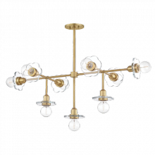 Mitzi Orange H357809-AGB - Alexa Chandelier