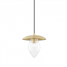 Mitzi Orange H365701S-AGB - 1 Light Small Pendant