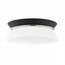 Mitzi Orange H425502-PN/BK - Cath Flush Mount