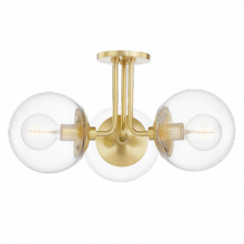 Mitzi Orange H503603-AGB - Meadow Semi Flush