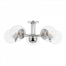 Mitzi Orange H503605-PN - Meadow Semi Flush