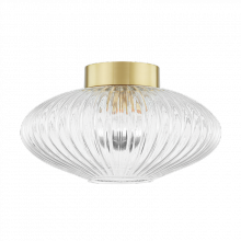 Mitzi Orange H537501-AGB - Reba Flush Mount