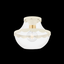 Mitzi Orange H668601-AGB/SCR - ALAINA Semi Flush