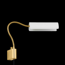 Mitzi Orange HL842101-AGB/SWH - Cassandra Plug-In Sconce