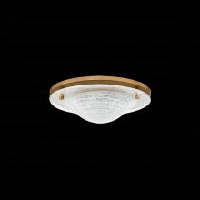 Troy Orange C2714-PBR - Halston Flush Mount