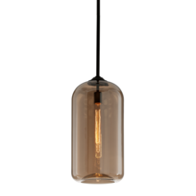 Troy Orange F5572-SBK - District Pendant