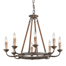 Troy Orange F6116-EB - Cyrano Chandelier