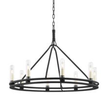 Troy Orange F6233-TBK - SUTTON Chandelier