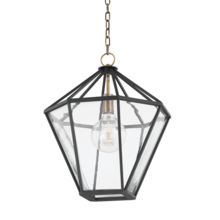 Troy Orange F8218-PBR/TBK - Moss Lantern