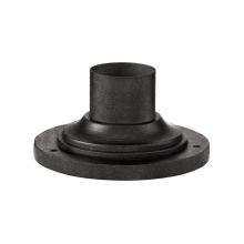 Troy Orange PMB4942-FRN - French Iron Round Pier Mount