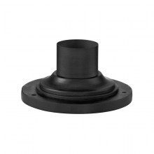 Troy Orange PMB4942-TBK - Textured Black Round Pier Mount