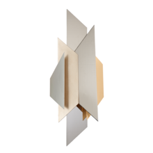 Corbett Orange 207-12-SS/WSL/GL - Modernist Wall Sconce