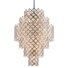 Corbett Orange 214-717-SGL/SS - Tiara Chandelier