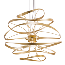 Corbett Orange 216-44-GL/SS - Calligraphy Chandelier