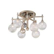 Corbett Orange 241-36-SL/PC - Majorette Semi Flush