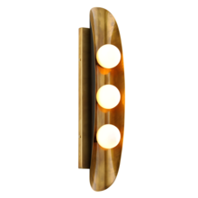 Corbett Orange 271-13-VB/BBR - Hopper Wall Sconce