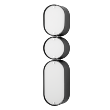 Corbett Orange 393-03-SBK/SS - Opal Wall Sconce