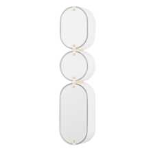 Corbett Orange 393-03-SWH/VB - Opal Wall Sconce