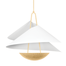 Corbett Orange 411-34-VGL/GSW - Carini Pendant