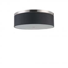 Avista Lighting Inc 208FM06BS-BK - Avista Zen Flush Mount 6-Light Black