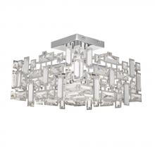 Avista Lighting Inc A3334-7 - Avista Kingsley Semi-Flush Mount Chrome