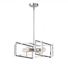 Avista Lighting Inc A4715CH - Avista Korson 16" 4-Light Chrome Pendent