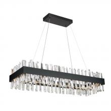 Avista Lighting Inc A7836BK - Avista Geo Chandelier 36" Black - LED