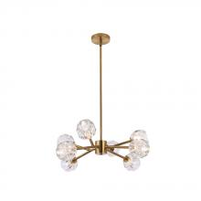 Avista Lighting Inc A8908GD - Avista Hampton Chandelier 8-Light Gold