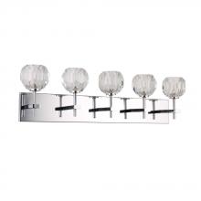 Avista Lighting Inc A8915CH - Avista Hampton Vanity Wall Light 5-Light Chrome