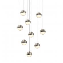 Sonneman 2916.13-SML - 9-Light Round Small LED Pendant