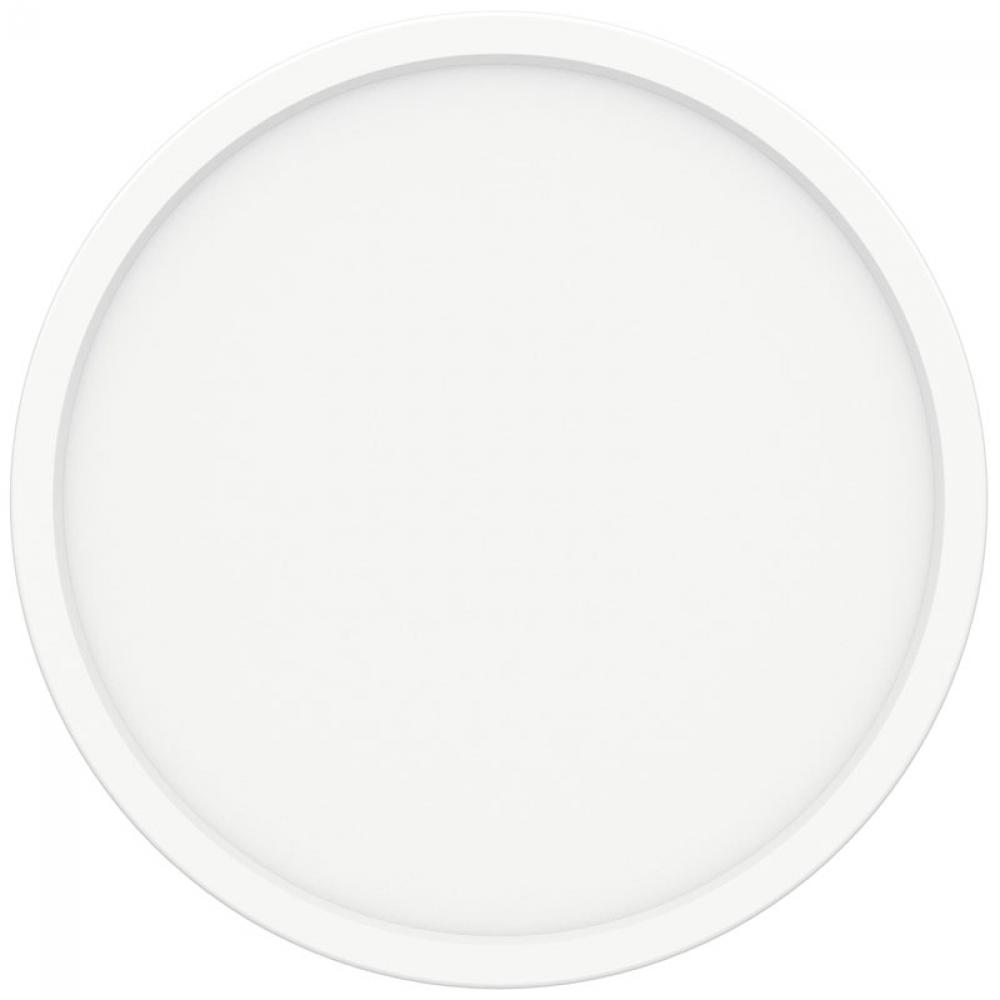 9" Slim Led Flush Mount in White Color 5CCT, 2700k-3000k-3500k4000k-5000k intial Lumens: 1900