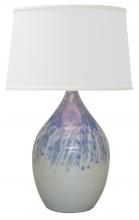 House of Troy GS202-DG - Scatchard 18.5" Stoneware Table Lamps in Decorated Gray