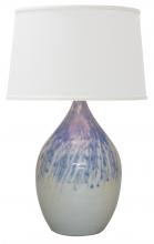 House of Troy GS402-DG - Scatchard 24.5" Stoneware Table Lamps in Decorated Gray