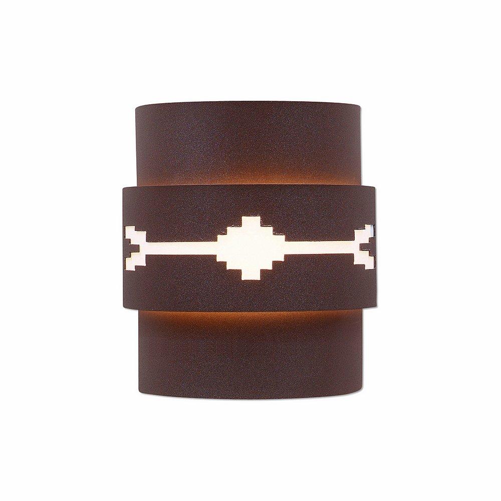 Northridge Sconce Small - Del Rio - Rustic Brown Finish