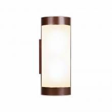 Avalanche Ranch Lighting M59101FC-50 - Kincaid Exterior Sconce - Rustic Plain - Frosted Glass Bowl - Aged Copper Metallic Finish