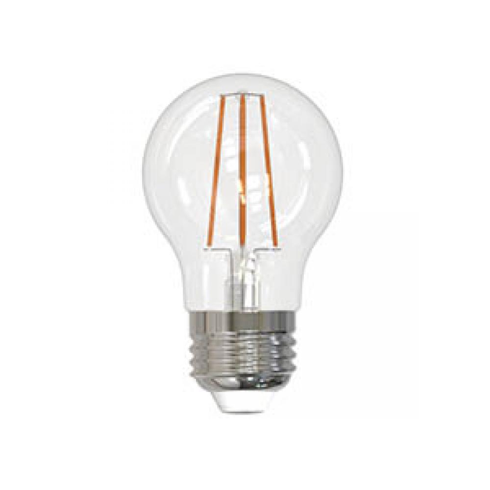 LED Filament Lamp A15 E26 Base 5W 120V 27K 450LM Clear Vertical Dim Stan dard DESIGN